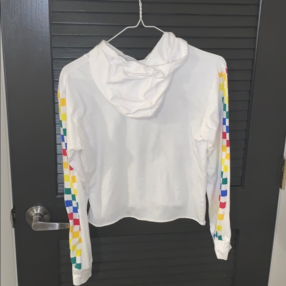 Cute long sleeve tee with hood!